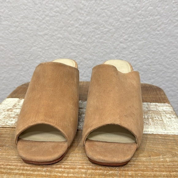 Nisolo Open Toe Paloma Suede Mule Size 6 - Picture 3 of 6